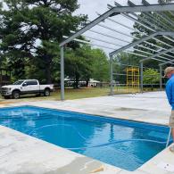 Aspen Pool installation in Latimer, MS 