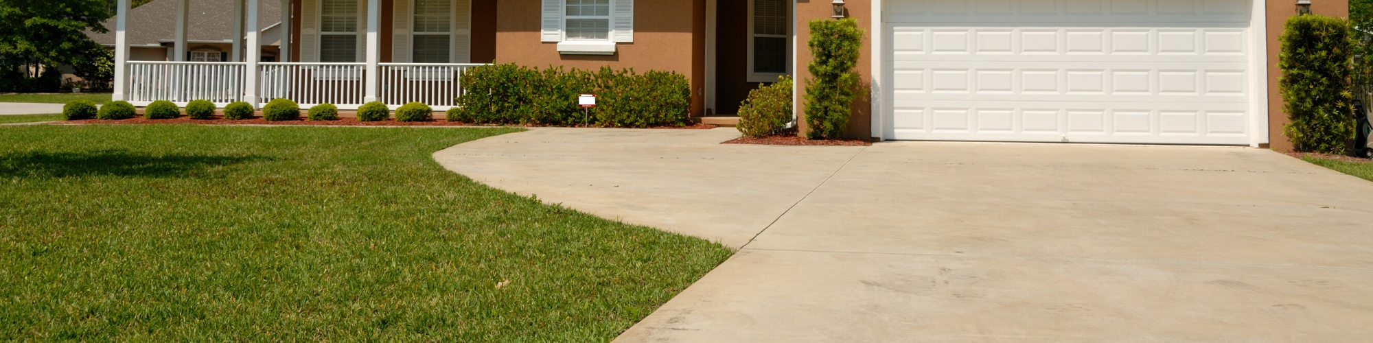 concrete driveway 